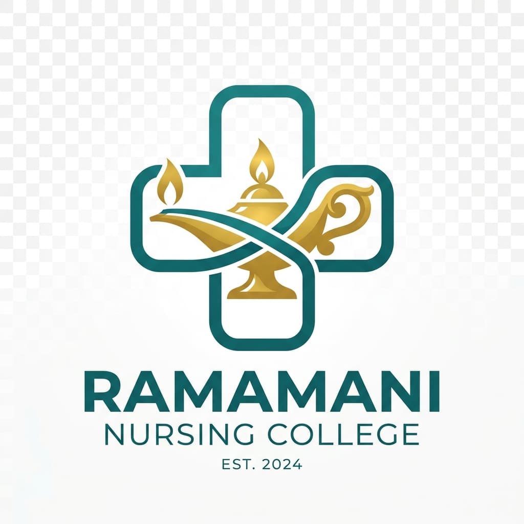 Ramamani Nursing College Logo